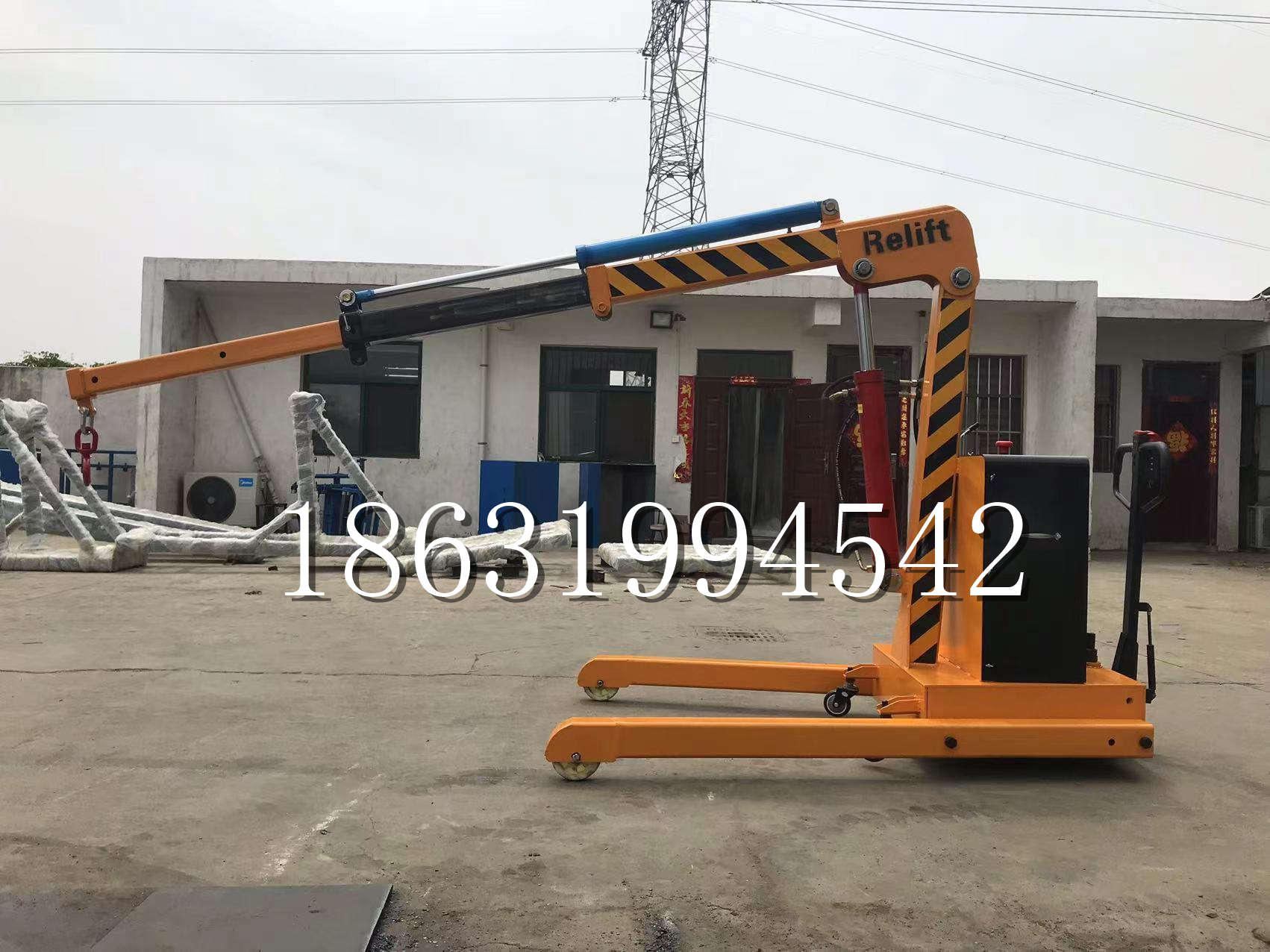 辉南县久征定做3吨三轮随车吊 农用园林绿化移树吊 平板工程用小吊机