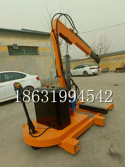 辉南县自卸车厢随车吊 自制轮式四不像起重机 四驱平板吊 5吨 贵盛